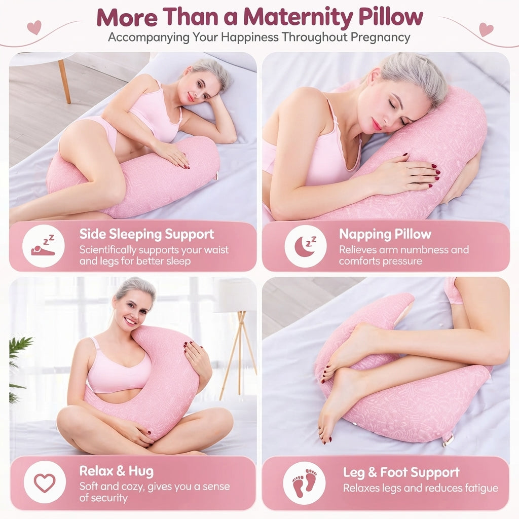 CuddleNest® Ergonomic Nursing Pillow for Calm Feeds